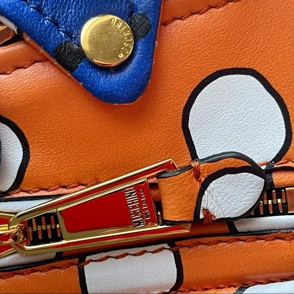 Moschino Couture Biker Bag. Polka dot. - Picture 11 of 17